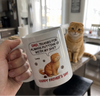 Personalised 3D Inflated Effect Printed Mug - Father's Day Gifts For Dog Cat Lovers - Thanks For Dealing With My Crap