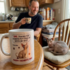 Personalised 3D Inflated Effect Printed Mug - Father's Day Gifts For Dog Cat Lovers - Thanks For Dealing With My Crap