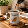 Personalised 3D Inflated Effect Printed Mug - Father's Day Gifts For Dog Cat Lovers - Thanks For Dealing With My Crap