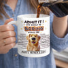 Personalised Mug - Father's Day Birthday Gifts For Dog Cat Lovers - Life Will Always Be Interesting