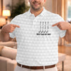 Custom All Over Print Polo Shirt - Personalized Father's Day Birthday Golf Gifts For Dad, Grandpa - Enjoy Every Shot