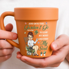 Custom Plant Pot Ceramic Mug - Personalized Garden Gifts For Gardeners - Lose Your Mind, Find Your Soul - Flower Pot Mug