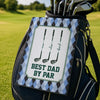 Custom Golf Towel - Personalized Father's Day Birthday Golf Gifts For Dad, Grandpa - Keep Calm & Golf On