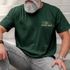 Custom Photo Unisex T-shirt - Personalised Father's Day Birthday Gifts For Dog & Cat Lovers, Dog Mum And Dad, Cat Owners - Rescued By My Fur Baby