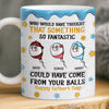 Custom 3D Inflated Effect Printed Mug - Personalised Father's Day Birthday Gifts For Dad, Grandpa - Dad Fuel Activated