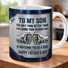 Custom Mug - Personalised Father's Day Birthday Gifts For Son - Son You Are My Greatest Pride