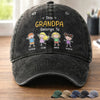 Custom Cap - Personalised Father's Day Gifts For Dad, Grandpa - Built Tough Raised Better