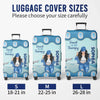 Up In The Clouds, Where I Belong - Travel Personalised Custom Luggage Cover - Summer Holiday Gift, Gift For Adventure Travel Lovers