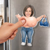 Custom Photo Squishy Acrylic Fridget Magnet - Personalized Anniversary Wedding Gifts For Husband And Wife, Him And Her - My Favorite Companion To Tease