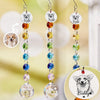 Custom Photo Crystal Suncatcher With Charm - Personalised Pet Memorial Gifts For Dogs, Cats - Forever Loved Forever Missed