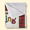 Custom Blanket - Personalized Birthday Gifts For Dog Cat Lovers, Dog Dad And Mom, Cat Owners - Forever Loved By Paws