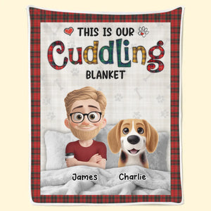 Custom Blanket - Personalized Birthday Gifts For Dog Cat Lovers, Dog Dad And Mom, Cat Owners - Forever Loved By Paws