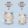 Custom 3D Inflated Effect Printed Mug - Personalized Mother's Day Birthday Gifts For Mum, Grandma - Family Always Holds Together