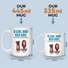 Custom Mug - Personalized Christmas Birthday Gifts For Dog Cat Lovers, Dog Dad And Mum, Cat Owners - Dog Hair, Don’t Care