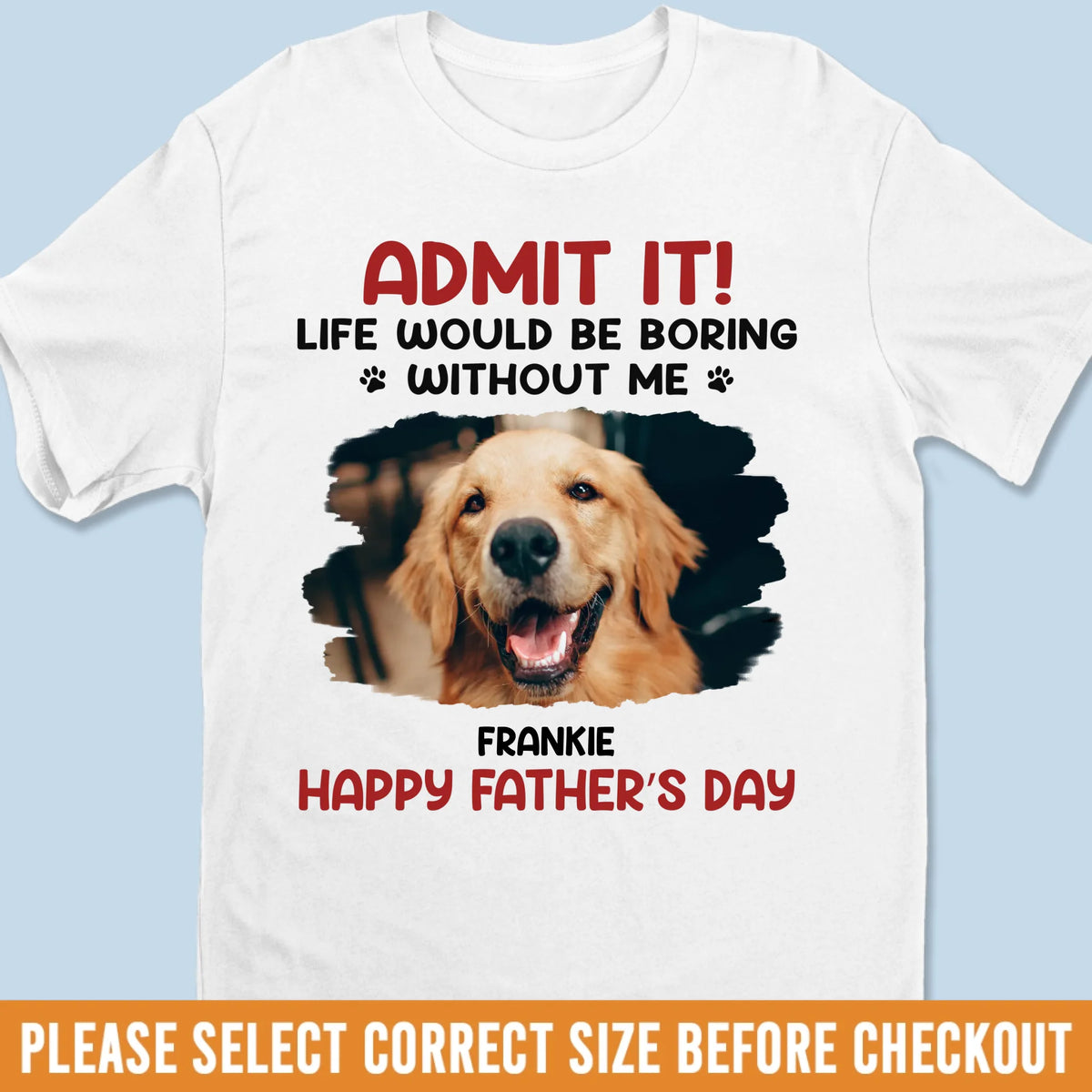 Custom Photo Unisex T-shirt, Hoodie, Sweatshirt - Personalized Father's Day, Mother's Day, Birthday Gifts For Dog Cat Lovers, Dog Dad And Mum, Cat Owners - Pets Are Family Too