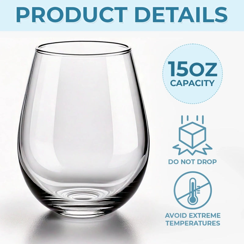 Custom Wine Glass - Personalized Retirement Gifts For Women, Men - Retirement Begins Anew