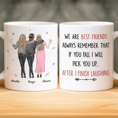Custom Mug - Personalised Best Friend Birthday Gifts For Women, Besties, Sisters, BFF - Chaos Coordinators Since Day One