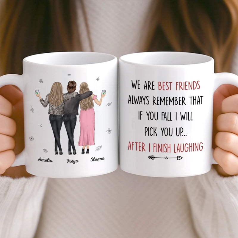 Custom Mug - Personalised Best Friend Birthday Gifts For Women, Besties, Sisters, BFF - Chaos Coordinators Since Day One