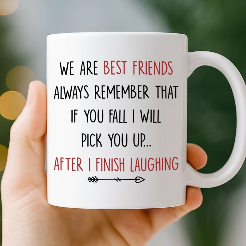 Custom Mug - Personalised Best Friend Birthday Gifts For Women, Besties, Sisters, BFF - Chaos Coordinators Since Day One