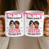 Custom Mug - Personalized Best Friend Birthday Gifts For Women, Besties, Sisters, BFF - A Bond That Never Breaks