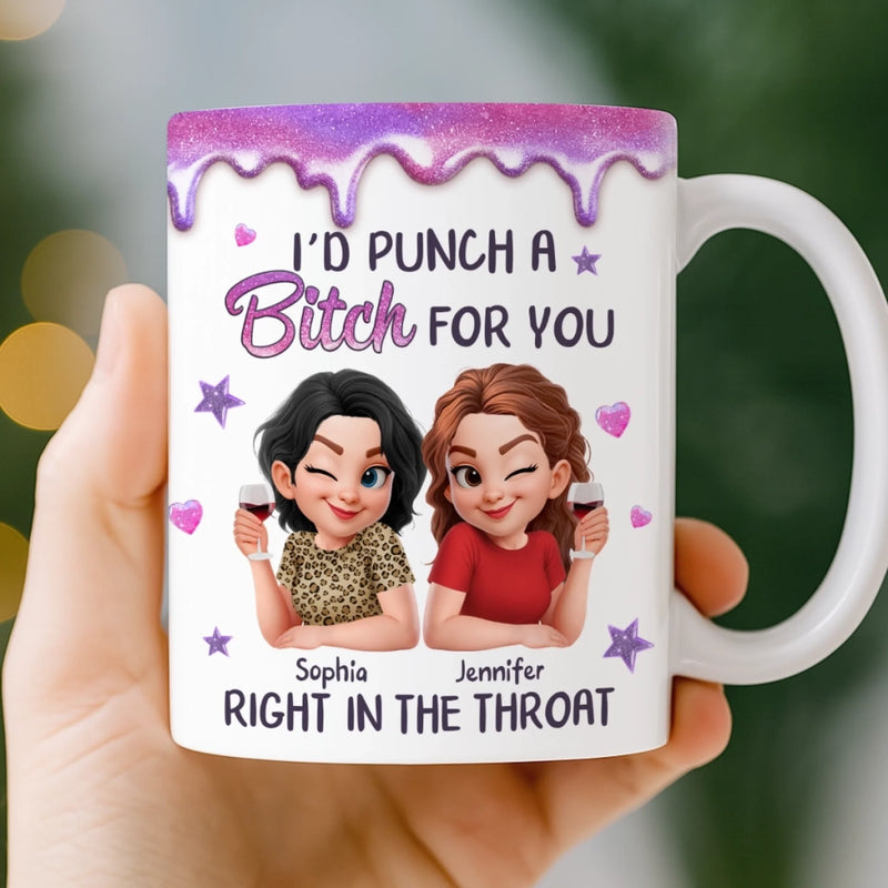 Personalised Best Friend Mug – Birthday Gift for Best Friend, Sister or BFF – Partners in Laughs