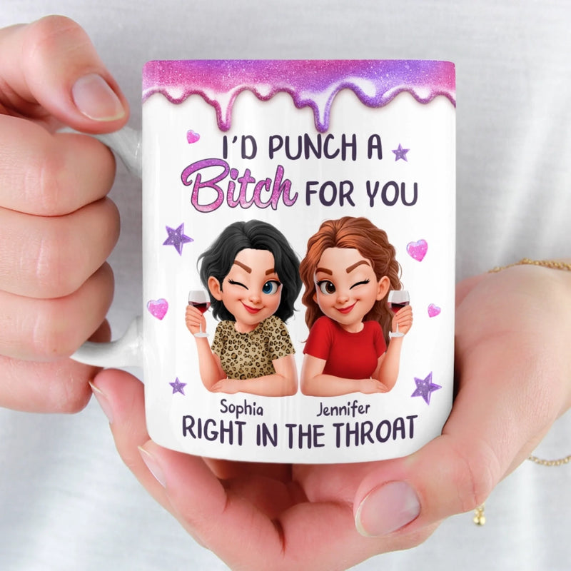 Personalised Best Friend Mug – Birthday Gift for Best Friend, Sister or BFF – Partners in Laughs