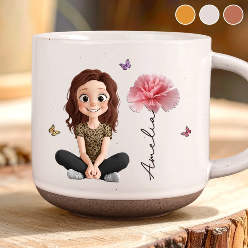 Personalised Pottery Mug – Birthday Gift for Best Friend, Sister or Family – Loved Beyond Measure