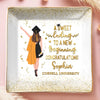 Personalised Jewellery Dish – Graduation Gift for Brother or Sister – A Golden Future Begins Today