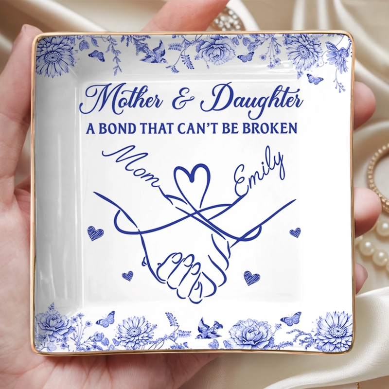 Personalised Jewellery Dish – Birthday Gift for Mum or Daughter – Shine with Grace