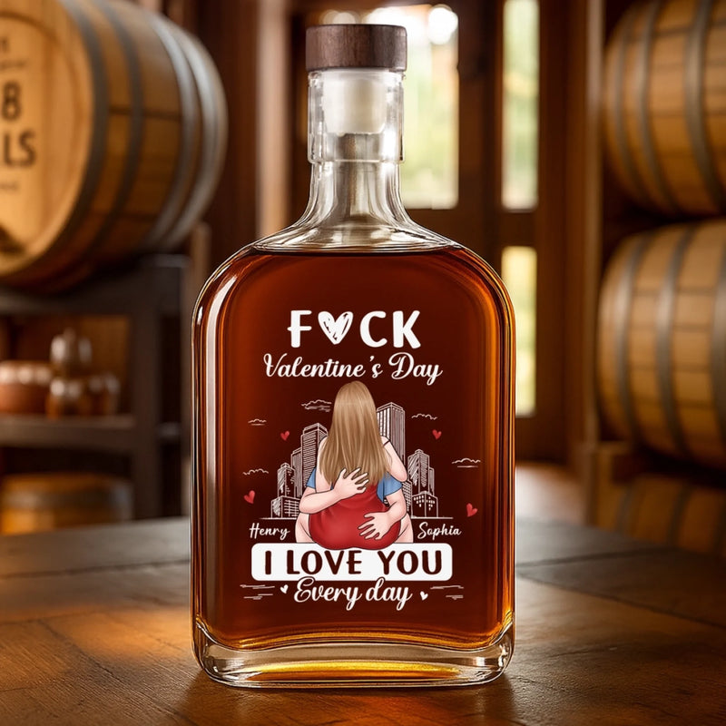 Personalised Whisky Bottle – Anniversary Gift for Husband or Wife – Forever Feels Right