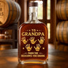 Personalised Whisky Bottle – Birthday Gift for Dad or Grandpa – Dad and Grandpa Forever