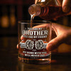 Personalised Whisky Glass – Birthday Gift for Brother – Family by Chance, Brothers Forever