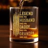 Personalised Whisky Glass – Birthday Gift for Dad, Grandpa or Husband – Made of Strong Stuff