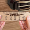 Personalised Engraved Leather Belt – Father’s Day Gift for Dad or Grandpa – Dad, My Forever Inspiration