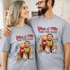 Personalised Unisex T-Shirt – Anniversary Gift for Husband or Wife – You Are My Safe Place