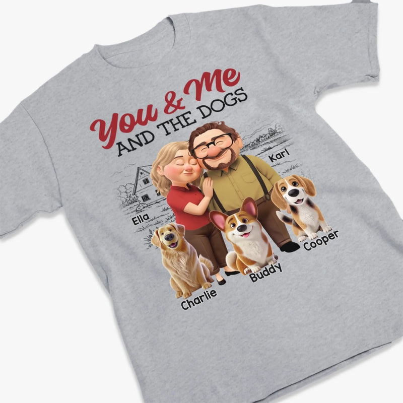 Personalised Unisex T-Shirt – Anniversary Gift for Husband or Wife – You Are My Safe Place