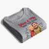 Personalised Unisex T-Shirt – Anniversary Gift for Husband or Wife – You Are My Safe Place