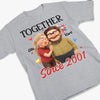 Personalised Unisex T-Shirt – Anniversary Gift for Husband or Wife – Love Lives Between Us