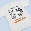 Personalised Unisex T-Shirt – Birthday Gift for Cat Lovers or Cat Mum and Dad – Ruled by Tiny Bosses