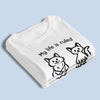 Personalised Unisex T-Shirt – Birthday Gift for Cat Lovers or Cat Mum and Dad – Ruled by Tiny Bosses