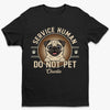 Personalised Unisex T-Shirt – Birthday Gift for Dog Lovers or Dog Mum and Dad – My Best Friend Has Paws