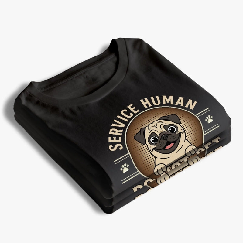 Personalised Unisex T-Shirt – Birthday Gift for Dog Lovers or Dog Mum and Dad – My Best Friend Has Paws