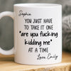 Personalised Coworker Mug – Birthday Gift for Coworker or Work Bestie – We Make Workdays Feel Better