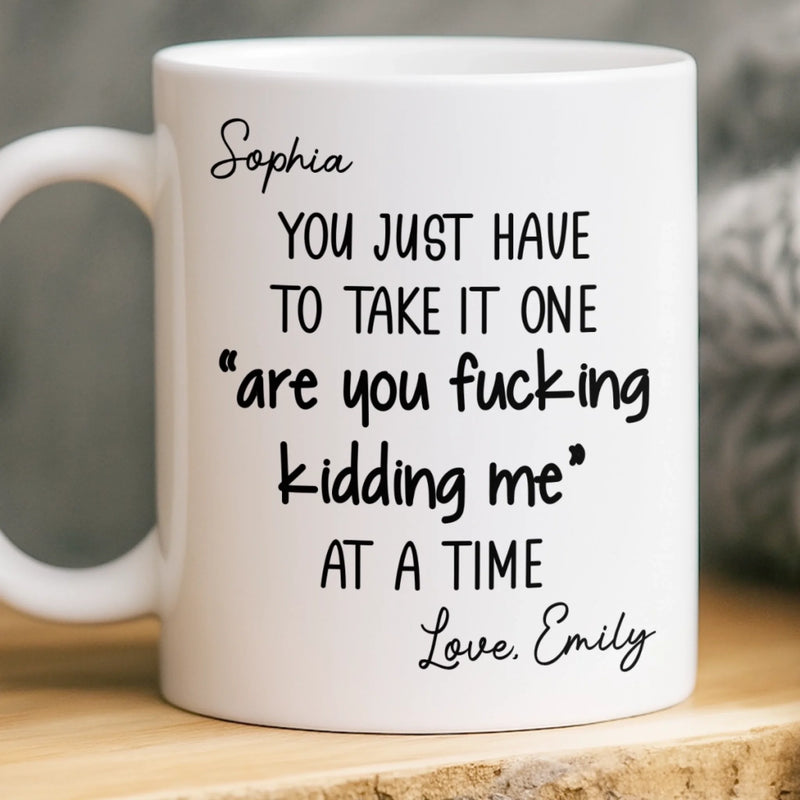 Personalised Coworker Mug – Birthday Gift for Coworker or Work Bestie – We Make Workdays Feel Better