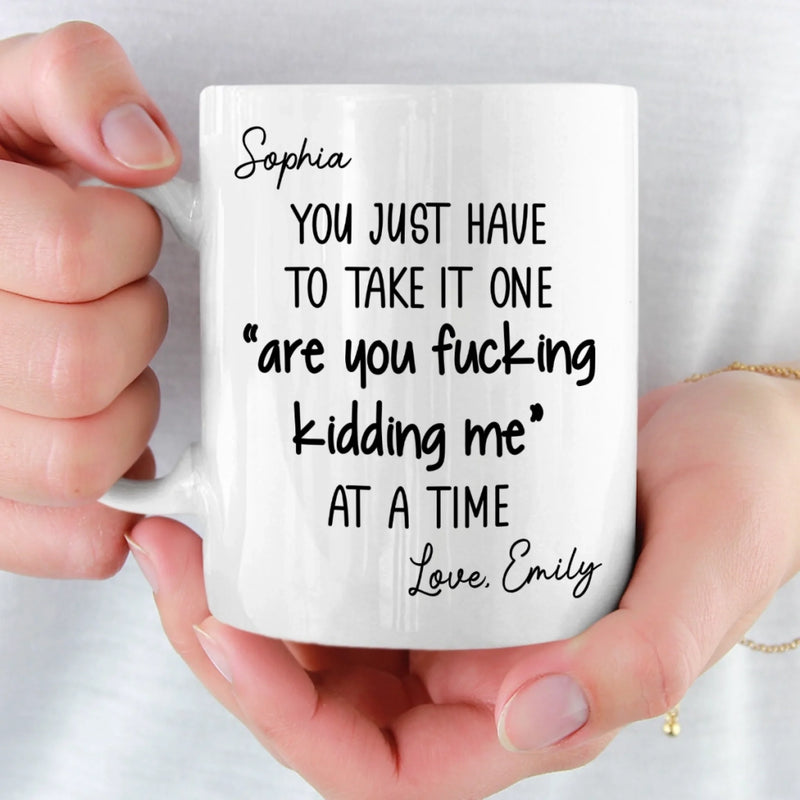 Personalised Coworker Mug – Birthday Gift for Coworker or Work Bestie – We Make Workdays Feel Better
