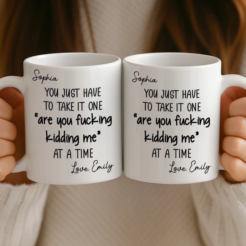 Personalised Coworker Mug – Birthday Gift for Coworker or Work Bestie – We Make Workdays Feel Better