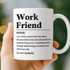 Personalised Coworker Mug – Birthday Gift for Coworker or Work Bestie – Work Friend