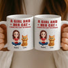 Personalised Cat Lover Mug – Birthday Gift for Cat Mum or Cat Dad – My Cat Runs This House