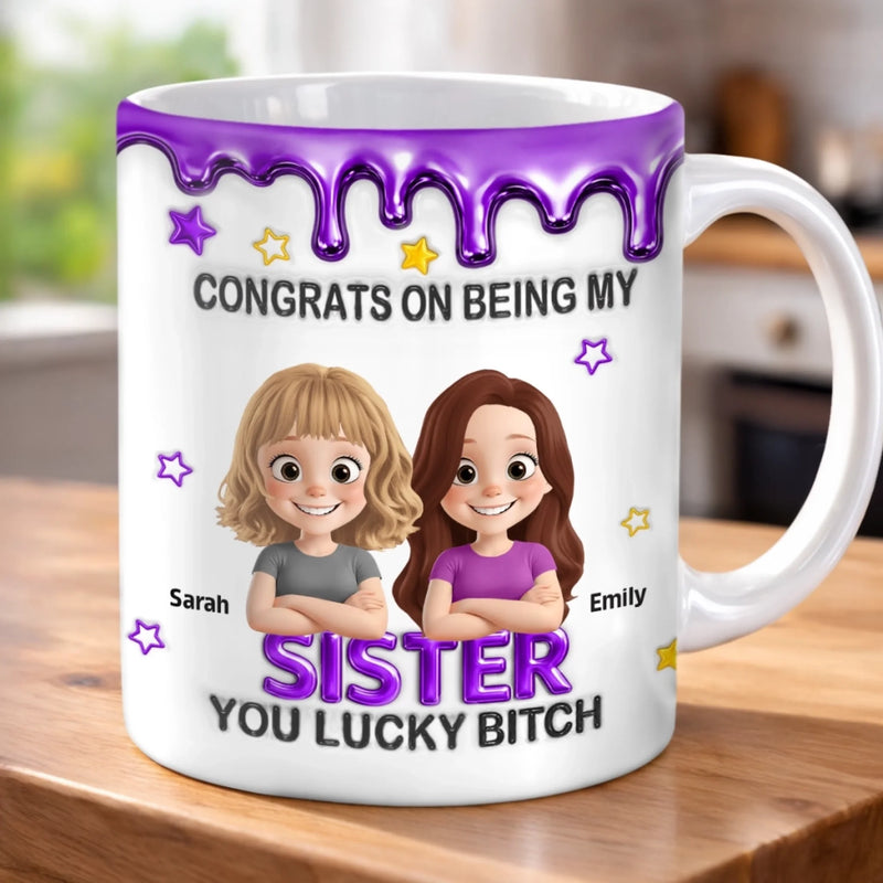 Personalised Sister Mug – Birthday Gift for Sister – Sister, You Mean Everything