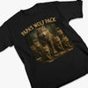 Personalised Unisex T-Shirt, Hoodie – Father’s Day & Birthday Gift for Dad, Grandad – Papa’s Wolf Pack